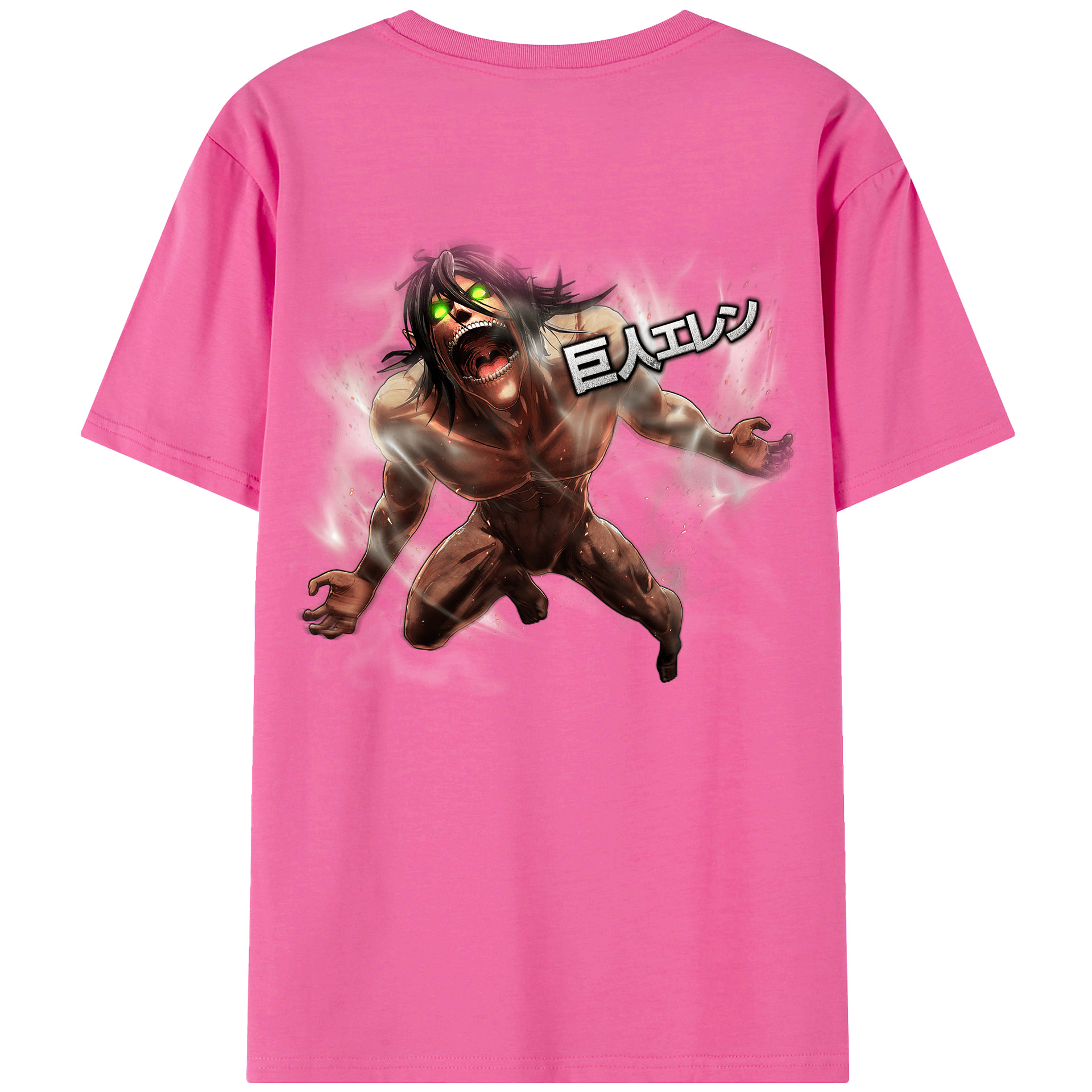 （画像用） 進撃の巨人 Attack on Titan レディース半袖Tシャツ(バックプリント)